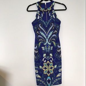 Tropical blue dress by INC International Concepts